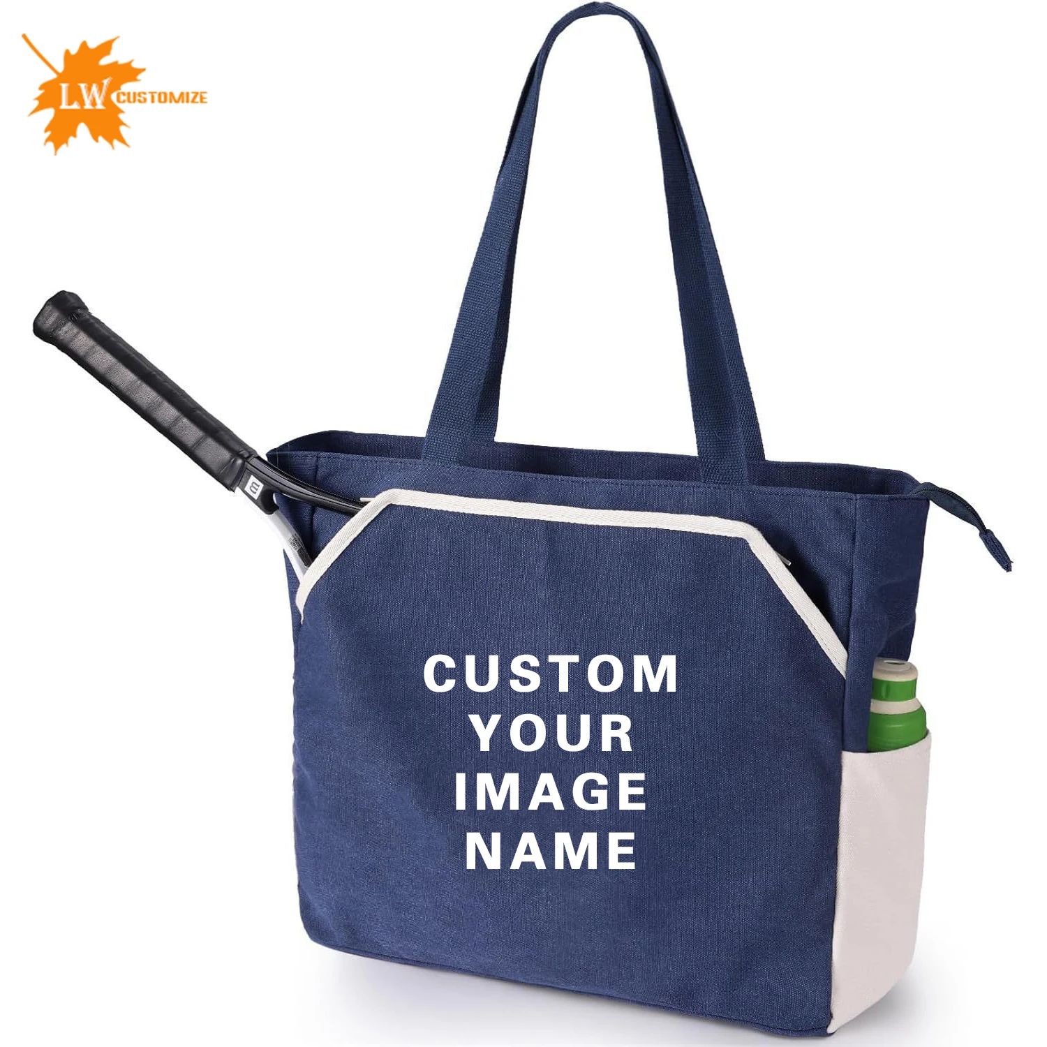 Personalized Custom Tennis Tote Bag Logo Portable Tote Bag Suitable For Badminton Racket Storage Bag Printed Name
Personalized Custom Tennis Tote Bag Logo Portable Tote Bag Suitable For Badminton Racket Storage Bag Printed Name