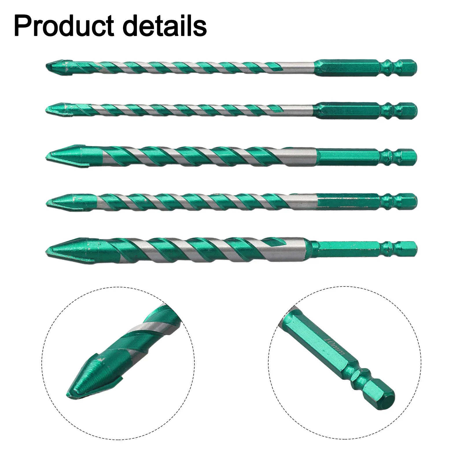 10mm Carbide Drill Bits Carbide Drilling For Wood Metal 150mm Length Drill Applicable For Multiple Surfaces For Glass
10mm Carbide Drill Bits Carbide Drilling For Wood Metal 150mm Length Drill Applicable For Multiple Surfaces For Glass