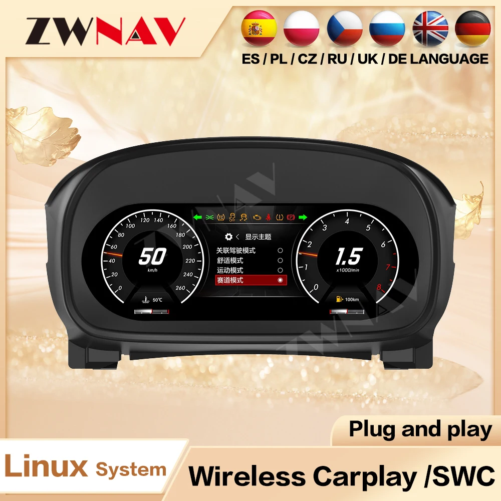 ZWNAV For Chevrolet Malibu 8th generation 2009-14 Speedometer Car LCD Digital Cluster Virtual Cockpit Dashboard Instrument Panel
ZWNAV For Chevrolet Malibu 8th generation 2009-14 Speedometer Car LCD Digital Cluster Virtual Cockpit Dashboard Instrument Panel