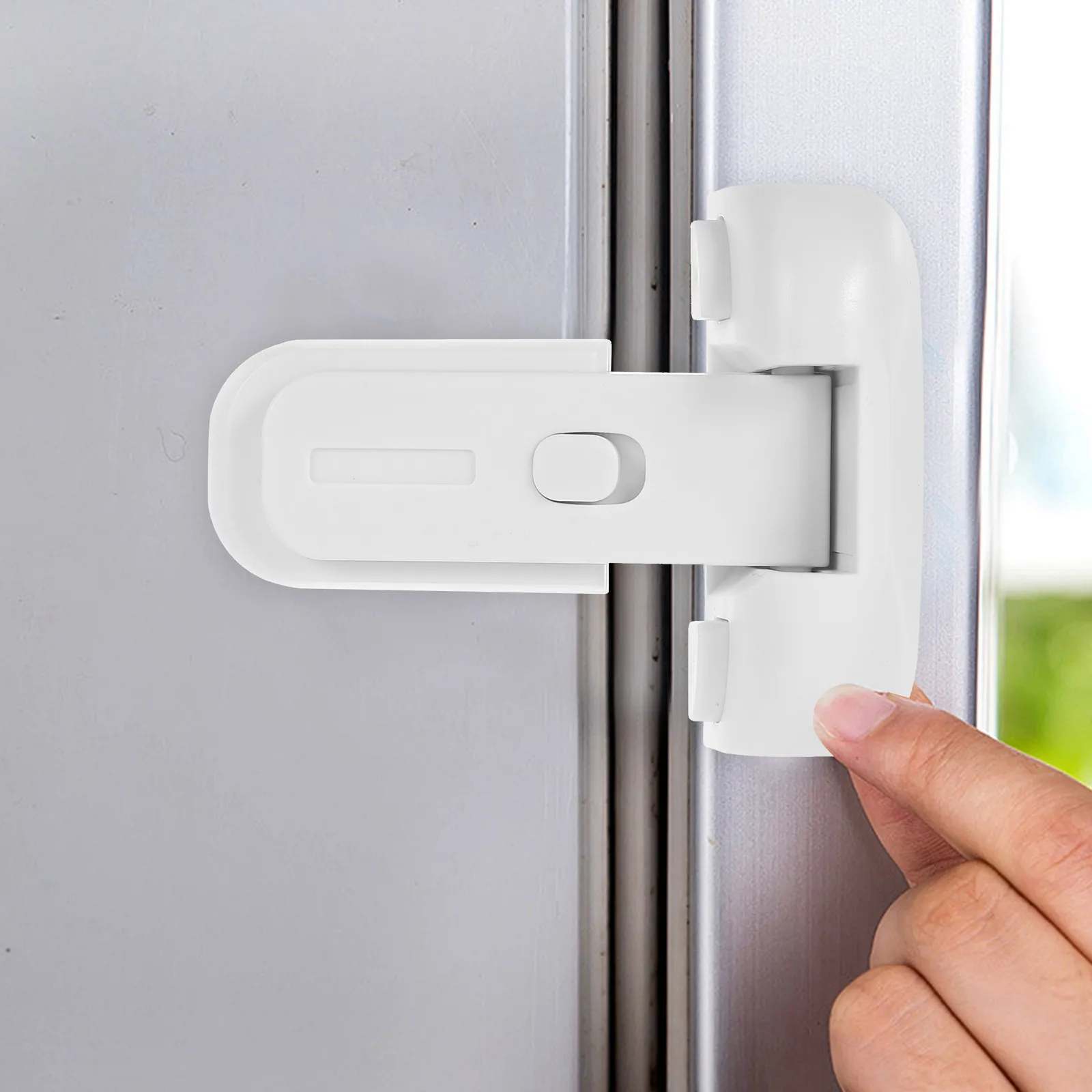 Child Safety Refrigerator Lock Plastic Childproof Fridge Door Lock for Kids Safety Baby Proofing Cabinet Locks Freezer Door
Child Safety Refrigerator Lock Plastic Childproof Fridge Door Lock for Kids Safety Baby Proofing Cabinet Locks Freezer Door