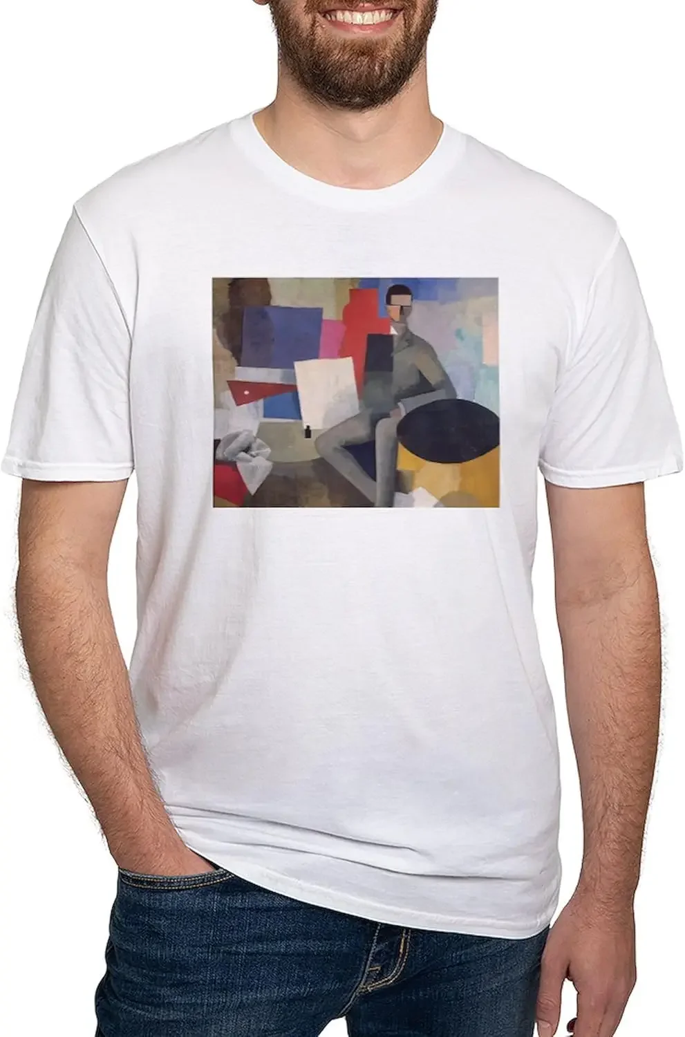 CafePress The Seated Man, Or The Architect, мужская классическая футболка 1913 года, мужская полуприталенная классическая хлопковая футболка
CafePress The Seated Man, Or The Architect, мужская классическая футболка 1913 года, мужская полуприталенная классическая хлопковая футболка