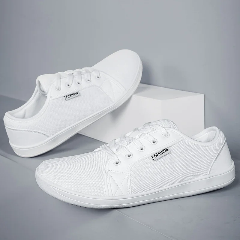 Fashion White Wide Toe Sneakers For Men Women Barefoot Shoes Non-slip Men's Walking Shoes Breathable Mesh Casual Sports Shoes
Fashion White Wide Toe Sneakers For Men Women Barefoot Shoes Non-slip Men's Walking Shoes Breathable Mesh Casual Sports Shoes