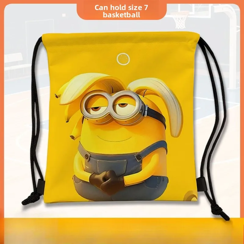 Minions movie animation cartoon cute basketball bag kawaii home travel sports portable drawstring storage bag backpack wholesale
Minions movie animation cartoon cute basketball bag kawaii home travel sports portable drawstring storage bag backpack wholesale
