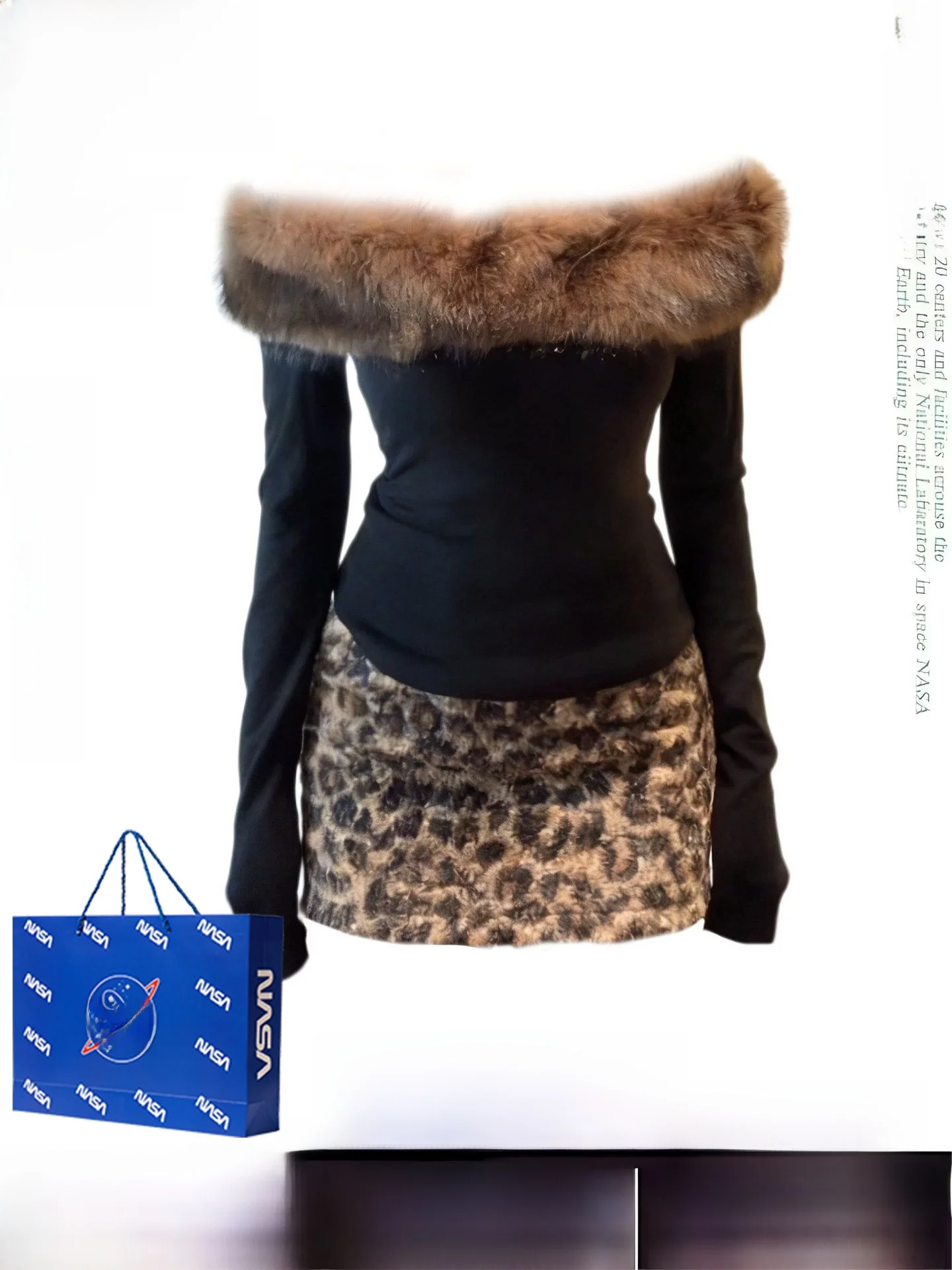 Slimming Sweet And Spicy Girl One oulder Faux Fur Collar Top Women's Long Sve Base irt Faionable Versatile Autumn Wi...
Slimming Sweet And Spicy Girl One oulder Faux Fur Collar Top Women's Long Sve Base irt Faionable Versatile Autumn Wi...