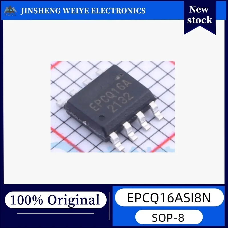 1/5 piece EPCQ16ASI8N EPCQ16A SOP-8 16Mbit serial configuration flash memory chip new original stock
1/5 piece EPCQ16ASI8N EPCQ16A SOP-8 16Mbit serial configuration flash memory chip new original stock