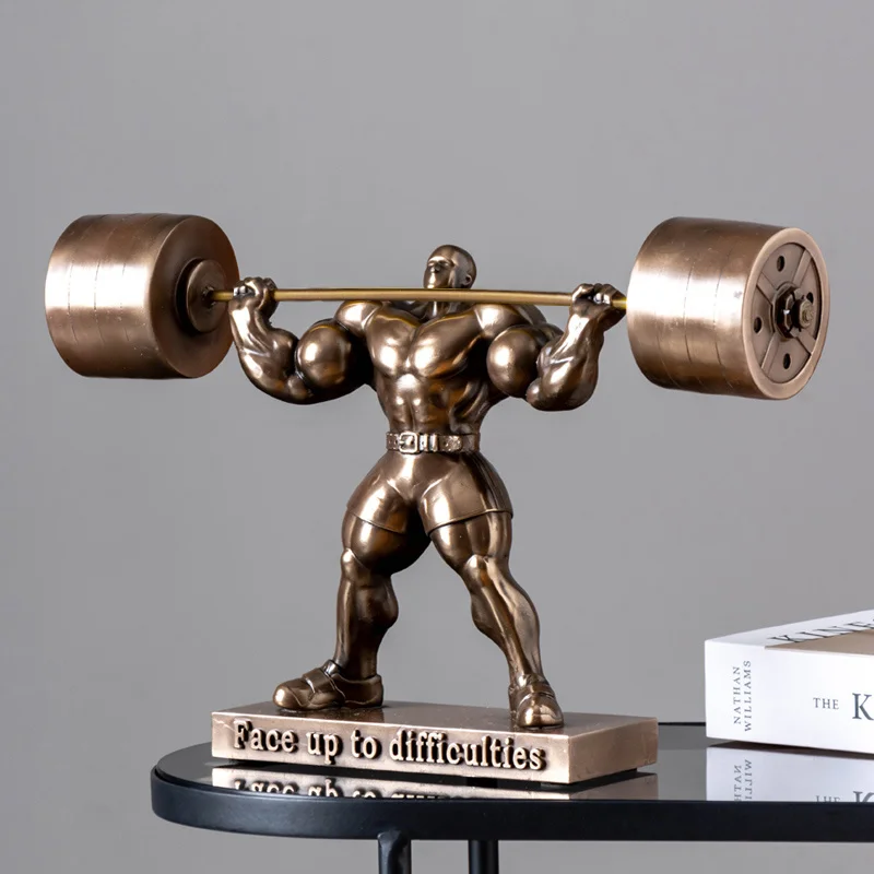 Modern Wind Abstract Hercules Miniature Figures Fame Muscle Male Bedroom Living Room Accessories Weightlifting Original Gifts
Modern Wind Abstract Hercules Miniature Figures Fame Muscle Male Bedroom Living Room Accessories Weightlifting Original Gifts
