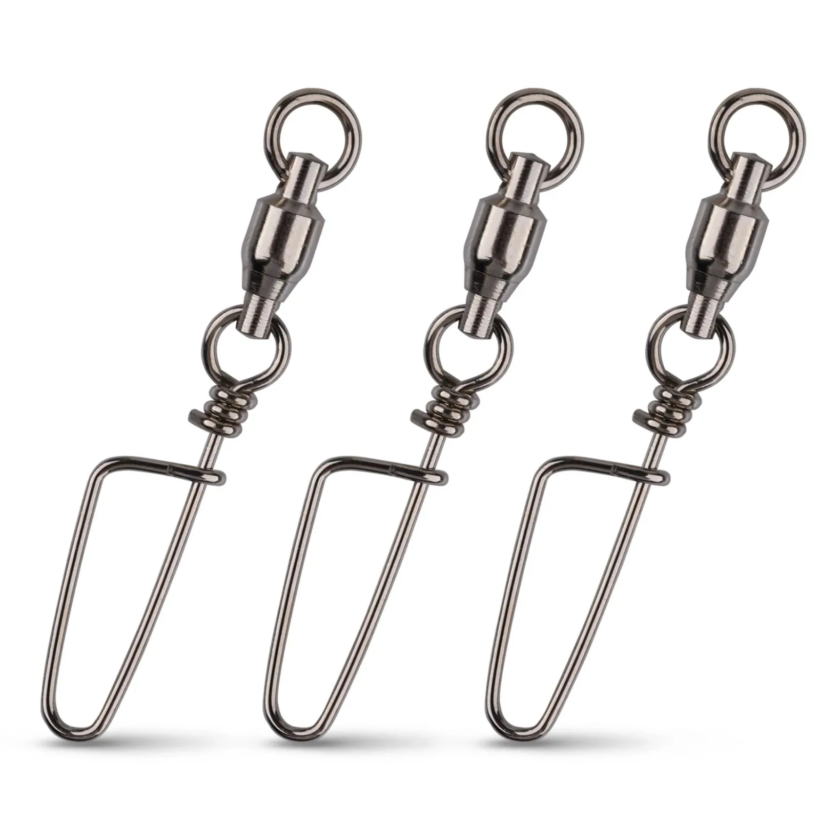 Goture Ball Bearing Swivel Snap Stainless Steel for Fishhook Lure Carp Fishing Swivels Connector Snap Fishing Tackle Accessory
Goture Ball Bearing Swivel Snap Stainless Steel for Fishhook Lure Carp Fishing Swivels Connector Snap Fishing Tackle Accessory