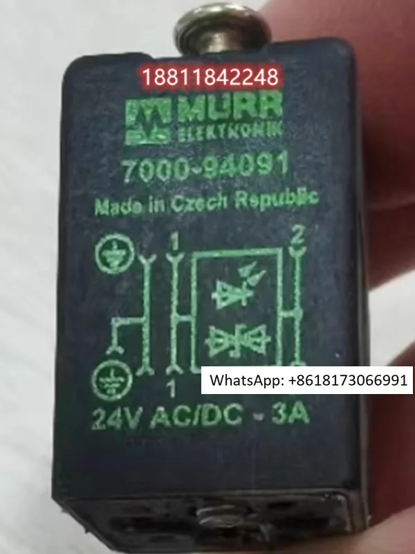Соленоидный клапан Mu'er MURR с водонепроницаемой заглушкой 7000-58041 94091 171165219 17116561
Соленоидный клапан Mu'er MURR с водонепроницаемой заглушкой 7000-58041 94091 171165219 17116561