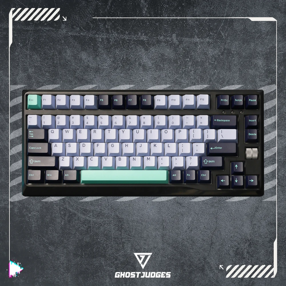 Ghost Judges Ocean Current Cherry PBT Doubleshot keycap for mx keyboard 60 65 87 104 xd64 bm60 bm65 similar with Hammerhead 1.0
Ghost Judges Ocean Current Cherry PBT Doubleshot keycap for mx keyboard 60 65 87 104 xd64 bm60 bm65 similar with Hammerhead 1.0