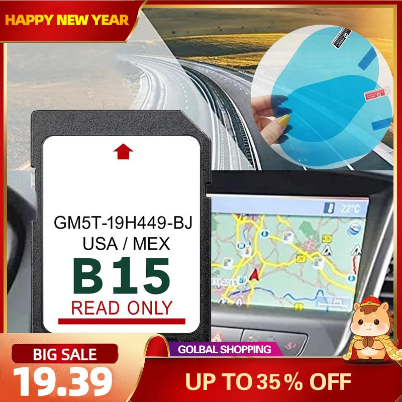 2024 for Ford Focus Explorer 32GB Latest GM5T-19H449-BJ Maps Update SD Card Navigation GPS USA/MEX Fit Sat Nav
2024 for Ford Focus Explorer 32GB Latest GM5T-19H449-BJ Maps Update SD Card Navigation GPS USA/MEX Fit Sat Nav