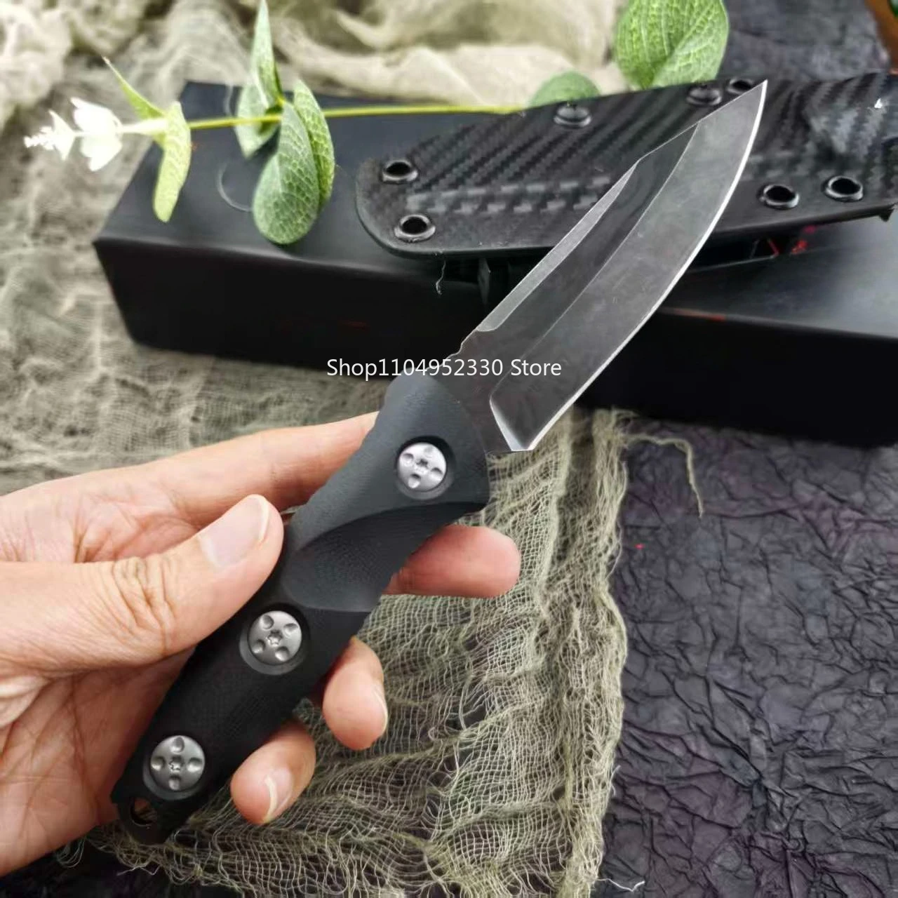 113 Portable EDC Straight Knife with Kydex Sheath Outdoor Adventure Hiking Climbing Camping Wilderness Pocket Tools Fruit Knife
113 Portable EDC Straight Knife with Kydex Sheath Outdoor Adventure Hiking Climbing Camping Wilderness Pocket Tools Fruit Knife