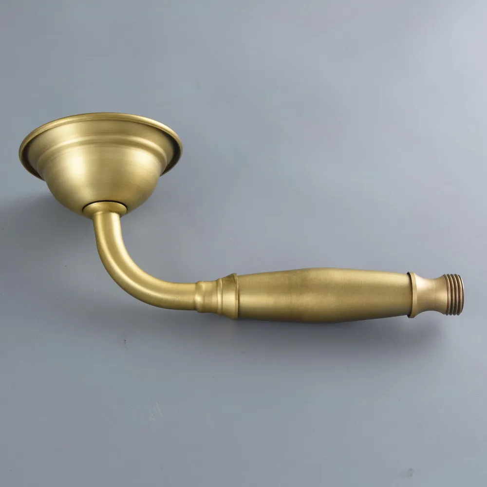 Antique Brass Telephone Shape Hand Spray Handheld Shower head / Bathroom Accessory (Standard 1/2") ahh172
Antique Brass Telephone Shape Hand Spray Handheld Shower head / Bathroom Accessory (Standard 1/2") ahh172