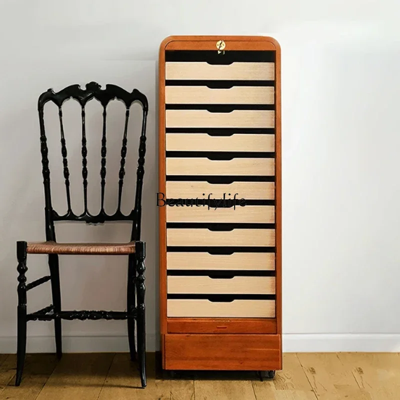 01 Medieval style storage cabinet Solid wood retro file storage Drawer cabinet
01 Medieval style storage cabinet Solid wood retro file storage Drawer cabinet