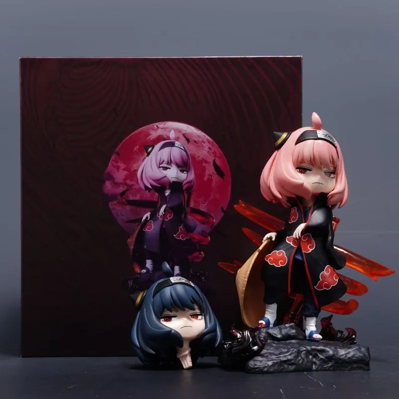 18cm Spy x Family Anya Forger Cosplay Uchiha Itachi Figure - Dual Interchangeable Heads PVC, Anime Peripheral Desktop Ornament
18cm Spy x Family Anya Forger Cosplay Uchiha Itachi Figure - Dual Interchangeable Heads PVC, Anime Peripheral Desktop Ornament