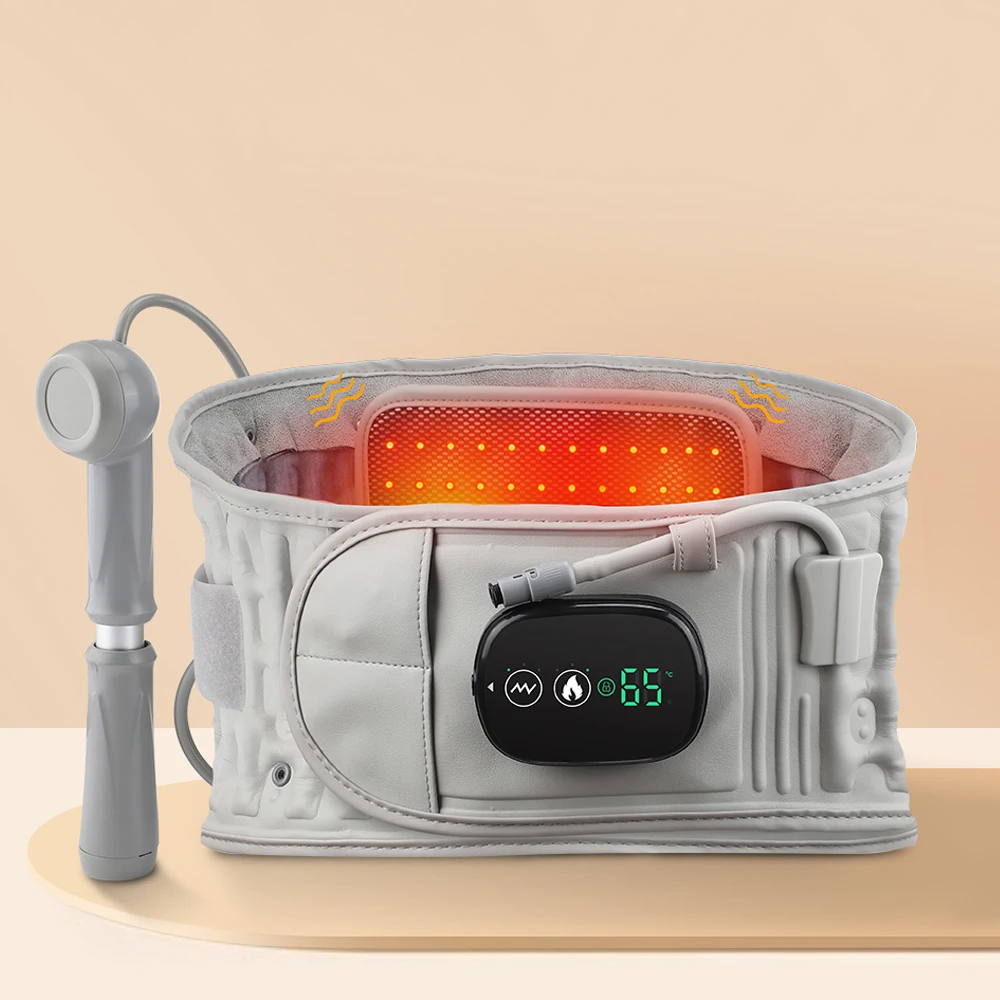 Electric Heating Waist Massager Belt with Vibrating Hot Compress Inflatable Lumbar Back Support Brace for Relaxation
Electric Heating Waist Massager Belt with Vibrating Hot Compress Inflatable Lumbar Back Support Brace for Relaxation