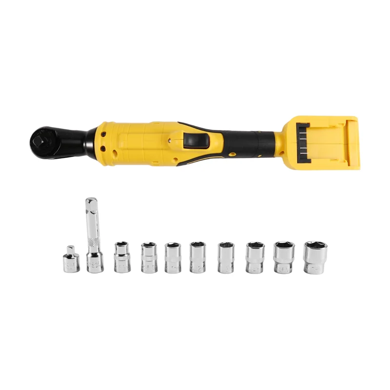 IALJ-Brushless Electric Ratchet Wrench 3/8 Inch Rechargeable Driver Removal Screw Nut Power Tools For 18V 20V Battery
IALJ-Brushless Electric Ratchet Wrench 3/8 Inch Rechargeable Driver Removal Screw Nut Power Tools For 18V 20V Battery