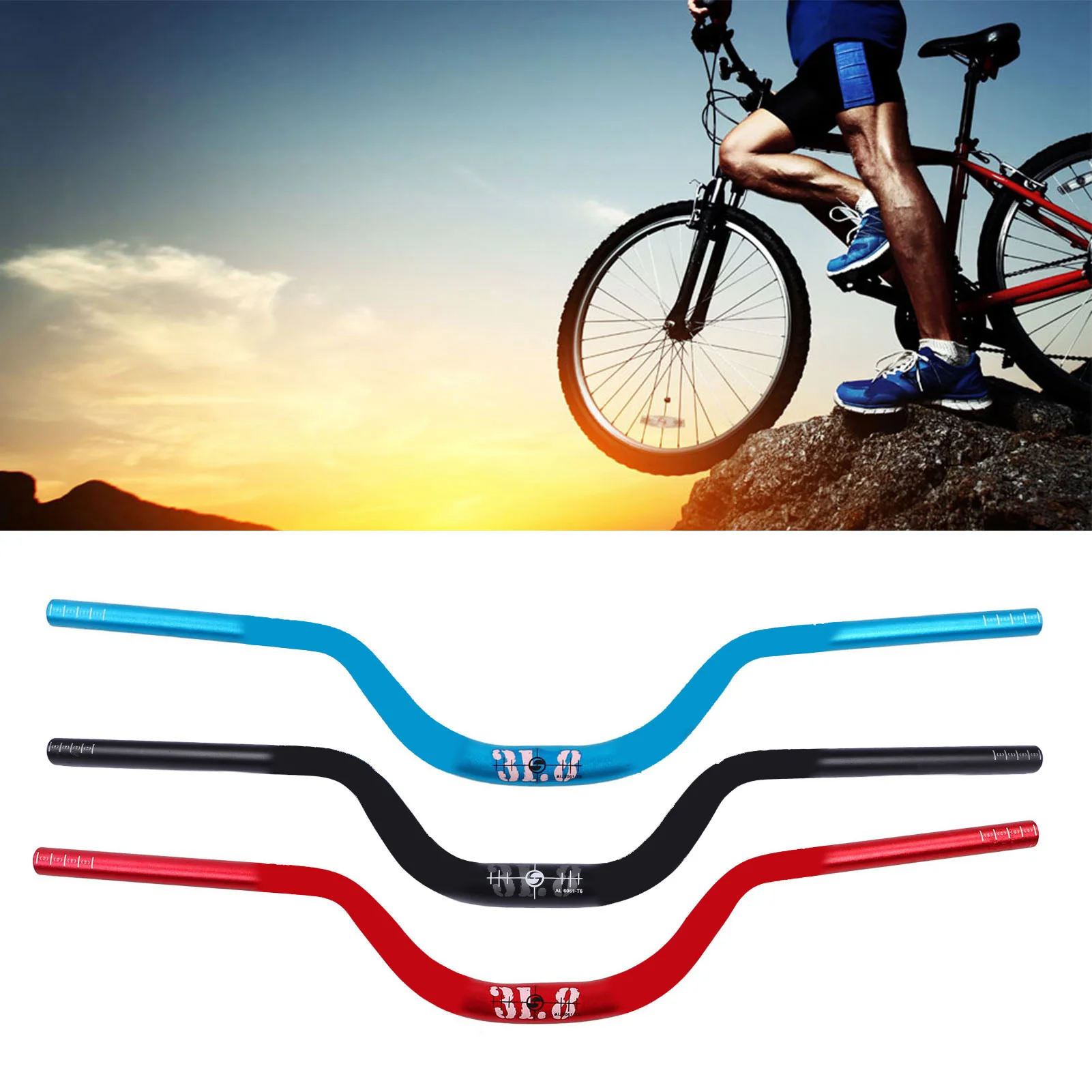 Riser Handlebar 31.8mm Riser Handlebar Replacement Aluminum Alloy for Mountain Road Bikes Fit 31.8mm Stem 780mm Riser Handlebar
Riser Handlebar 31.8mm Riser Handlebar Replacement Aluminum Alloy for Mountain Road Bikes Fit 31.8mm Stem 780mm Riser Handlebar