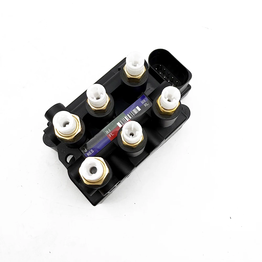 OE:4N0616013 4N0616013A New 10Pins Air Suspension Compressor Pump Solenoid Valve Block For Audi A8 D5 A6 C8 A7 E-TRON Q8
OE:4N0616013 4N0616013A New 10Pins Air Suspension Compressor Pump Solenoid Valve Block For Audi A8 D5 A6 C8 A7 E-TRON Q8