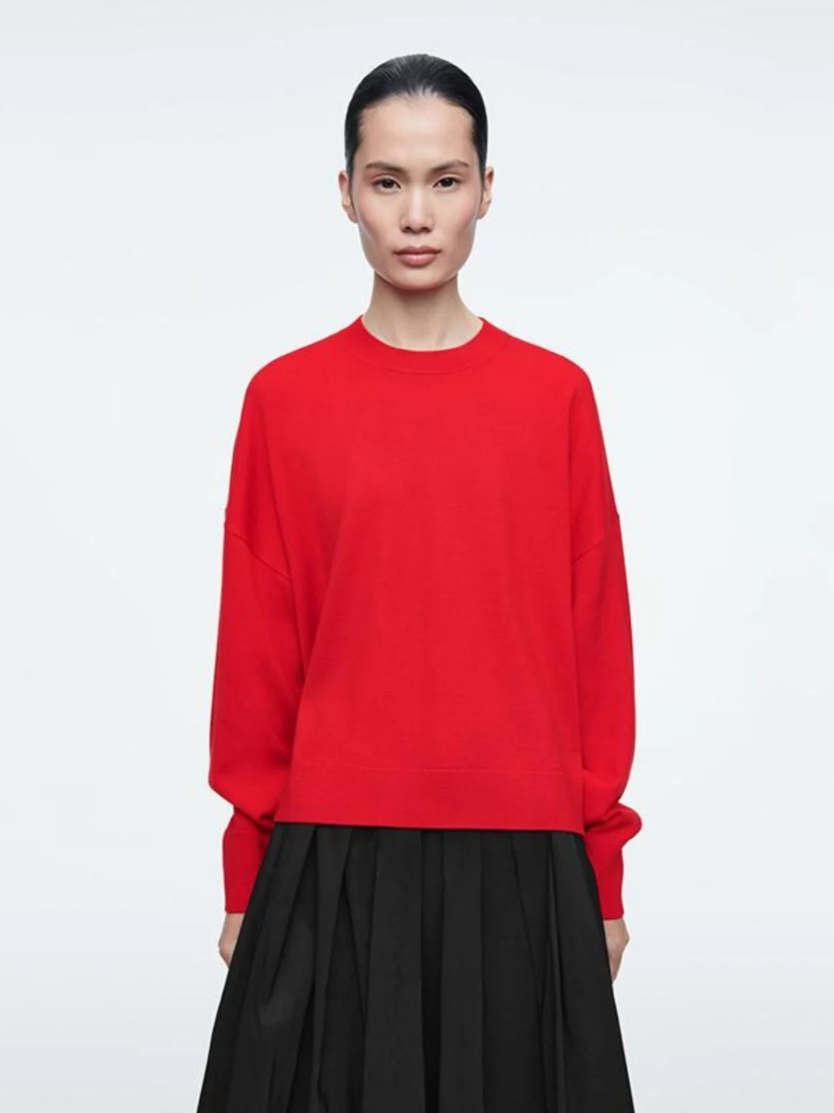 Spring New Arrival Women's Casual mat Red Wool Knitted round Ne Loose Fit Hoodie Comfortable Breathable Soft Material
Spring New Arrival Women's Casual mat Red Wool Knitted round Ne Loose Fit Hoodie Comfortable Breathable Soft Material