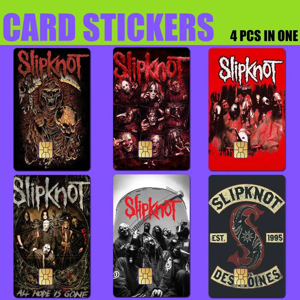 Nu-Metal Slipknot BAND Card Stickers for Bank Access Protective Waterproof Film Cover Sticker Gift
Nu-Metal Slipknot BAND Card Stickers for Bank Access Protective Waterproof Film Cover Sticker Gift