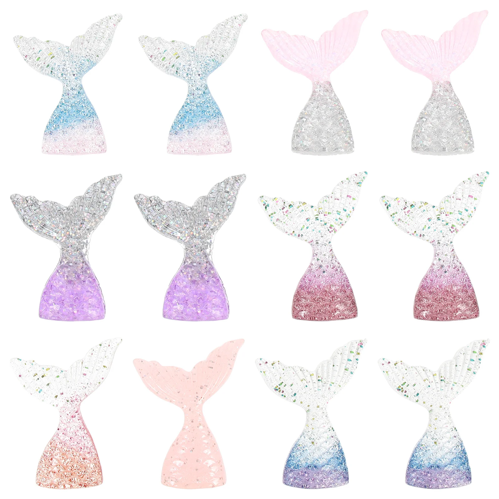 12Pcs Mermaid Tail Decorations Small Resin Cake Toppers Cute Party Cake Adorns Mermaid Birthday Supplies Cupcake Decors
12Pcs Mermaid Tail Decorations Small Resin Cake Toppers Cute Party Cake Adorns Mermaid Birthday Supplies Cupcake Decors