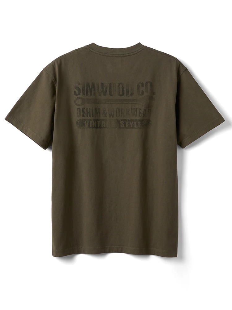 SIMWOOD Summer New Oversize 270gsm Cotton Fabric T-shirts Men Vintage Enzyme Washed Letter Print Tops Plus Size Tee
SIMWOOD Summer New Oversize 270gsm Cotton Fabric T-shirts Men Vintage Enzyme Washed Letter Print Tops Plus Size Tee