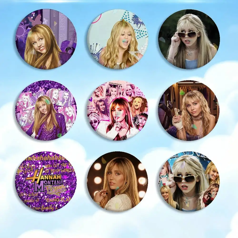HM H-Hannah M-Montana Badges Creative Tinplate Button PinsBrooch Badge Clothes Backpack
HM H-Hannah M-Montana Badges Creative Tinplate Button PinsBrooch Badge Clothes Backpack