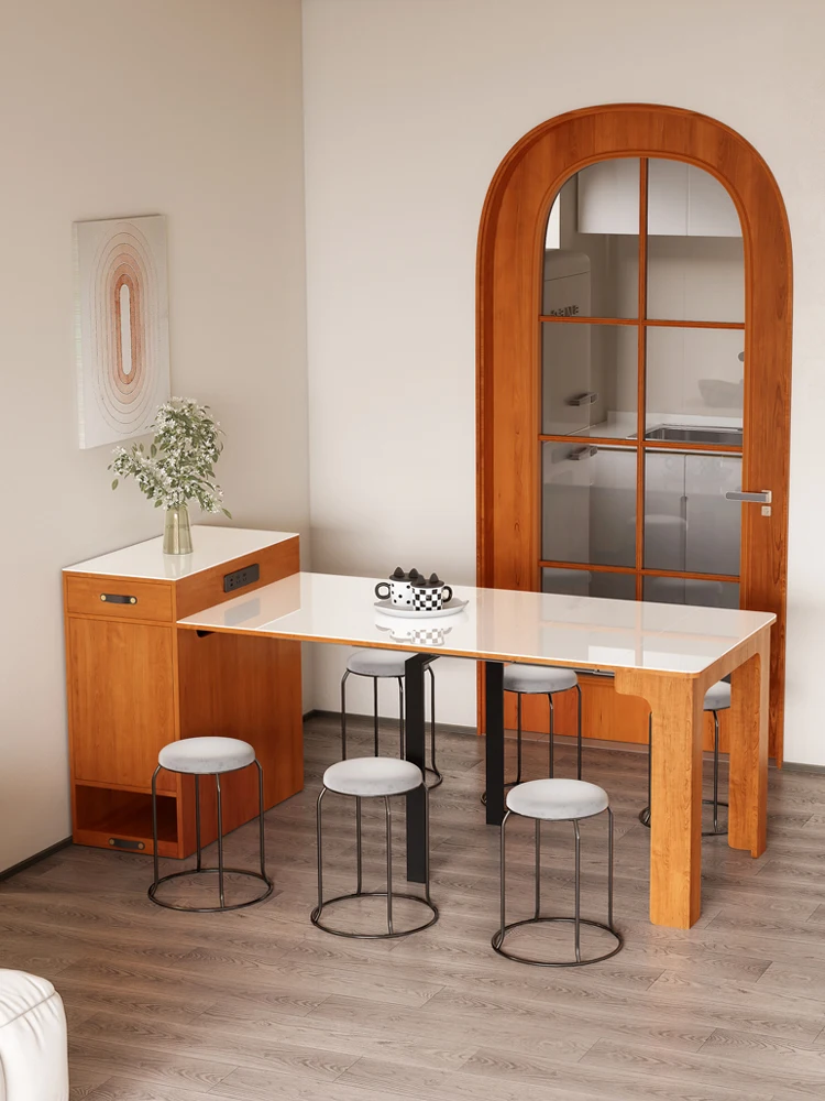 Folding Table Cerise Small Apartment Stretchable Storage Storage Sideboard Cabinet
Folding Table Cerise Small Apartment Stretchable Storage Storage Sideboard Cabinet