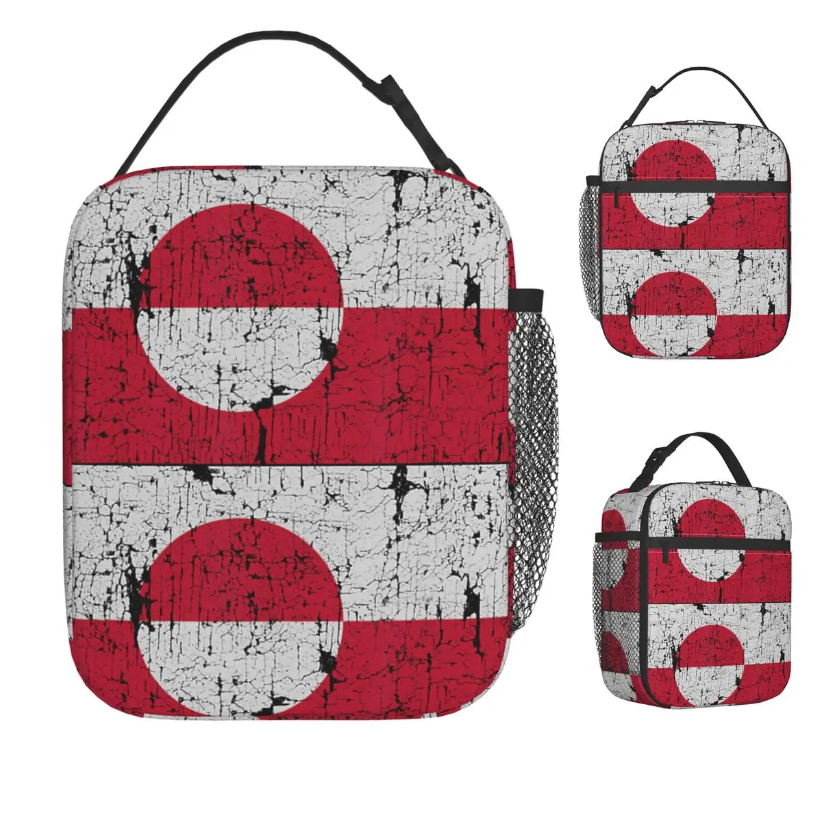 Vintage Greenland Flag Lunch Bag Funny Lunch Box Picnic Portable Thermal Lunch Bags Print Cooler Bag
Vintage Greenland Flag Lunch Bag Funny Lunch Box Picnic Portable Thermal Lunch Bags Print Cooler Bag