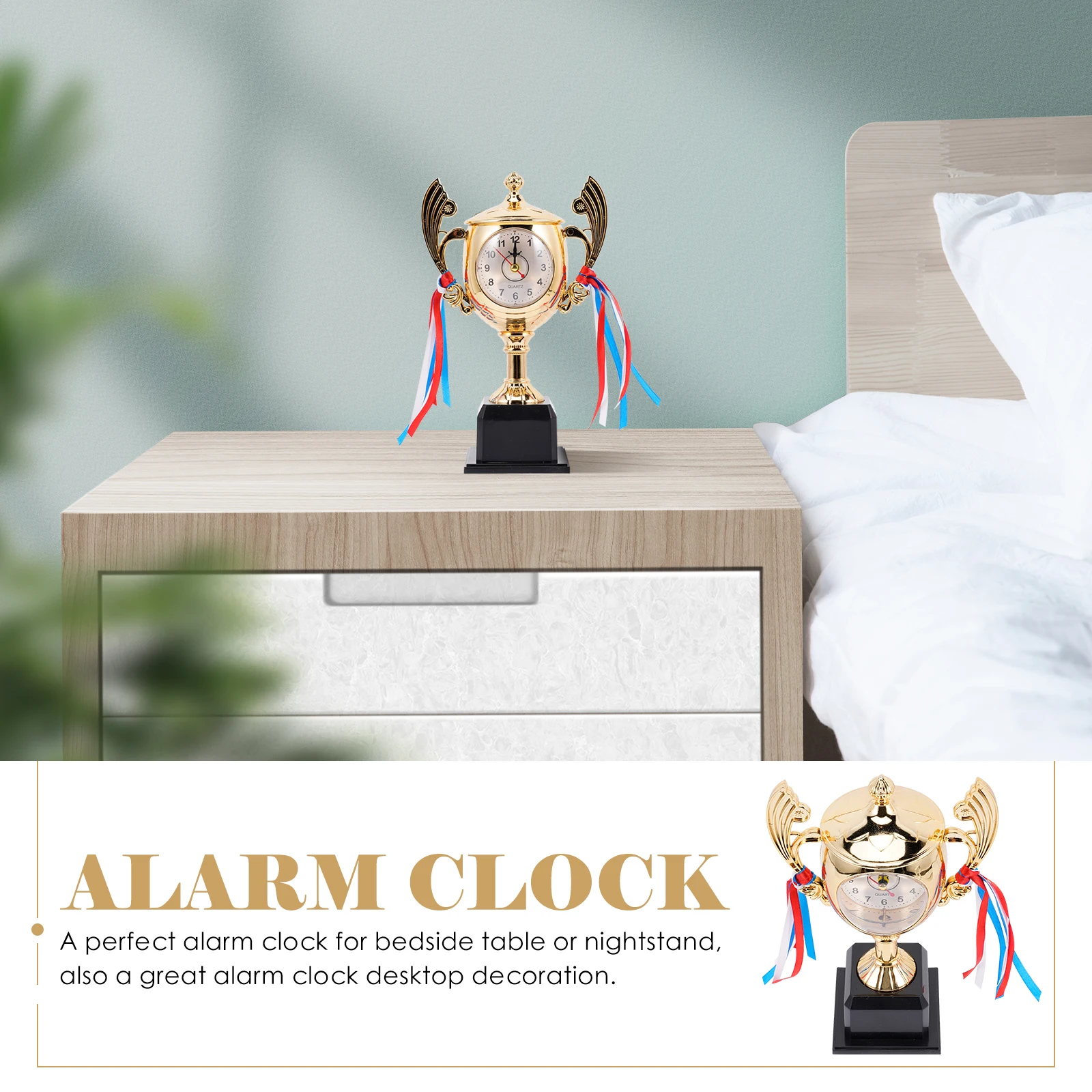 Trophy Alarm Clock Model Decorative Cute Desk Trophies Table Clocks Old Fashioned for
Trophy Alarm Clock Model Decorative Cute Desk Trophies Table Clocks Old Fashioned for