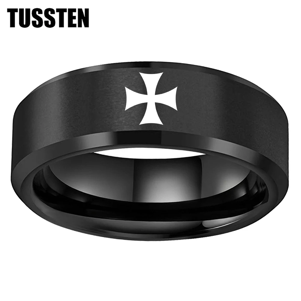Дропшиппинг TUSSTEN 6/8 мм скошенное матовое вольфрамовое кольцо с лазерной гравировкой и мальтийским крестом для удобной посадки
Дропшиппинг TUSSTEN 6/8 мм скошенное матовое вольфрамовое кольцо с лазерной гравировкой и мальтийским крестом для удобной посадки