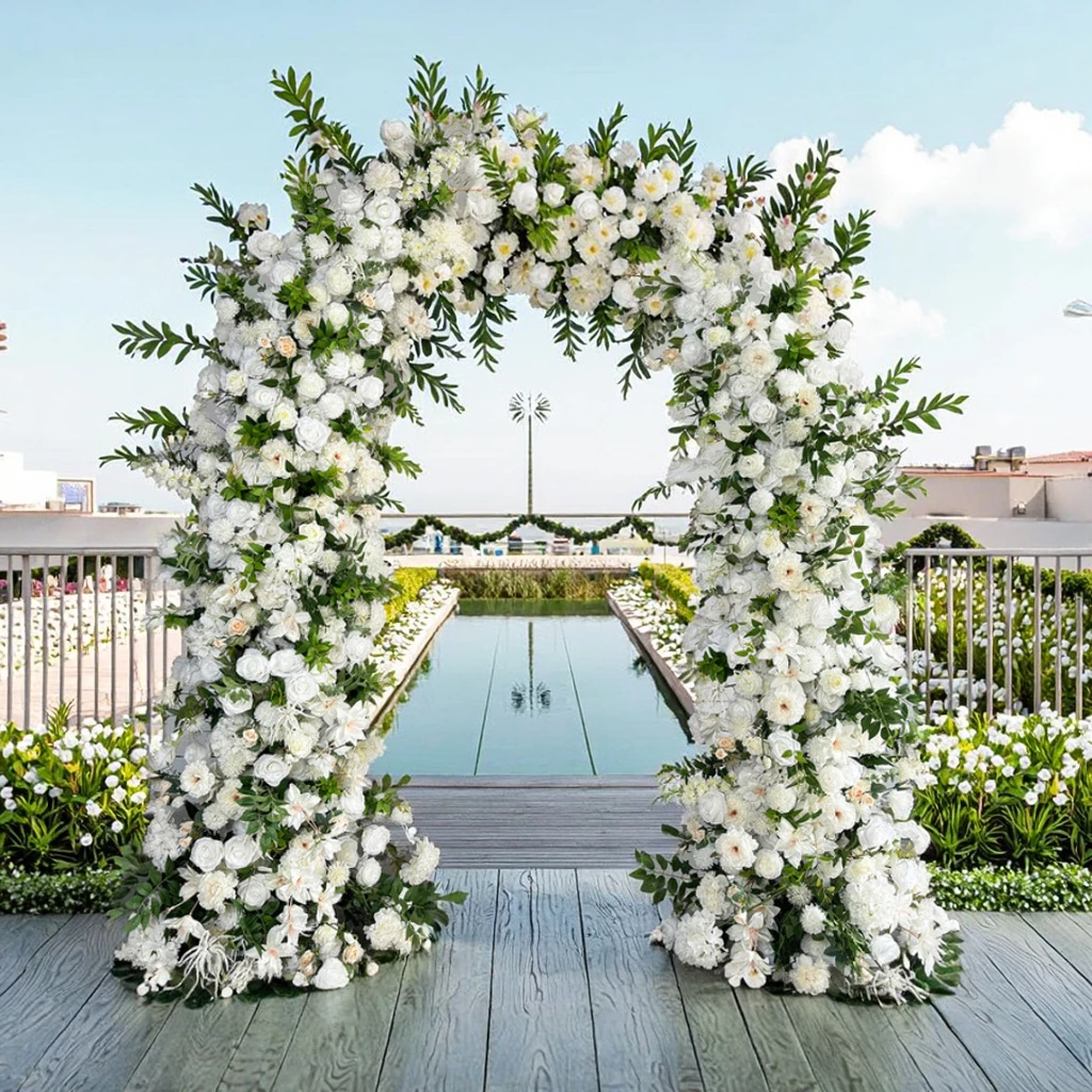 Colorful Wedding Arch Trumpet Metal Stand Artificial Flower Backdrop Roller Blinds For Party Event Decoration Wedding Parties
Colorful Wedding Arch Trumpet Metal Stand Artificial Flower Backdrop Roller Blinds For Party Event Decoration Wedding Parties