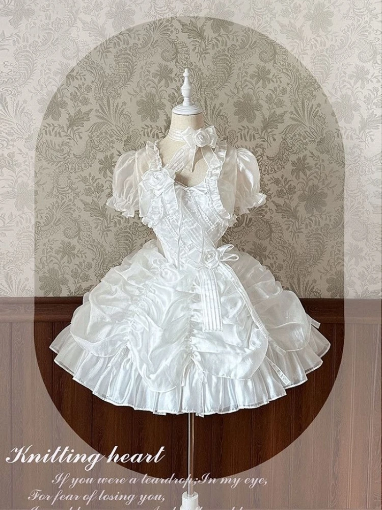 Japanese Lolita Short Sleeve Blouse Women Casual Elegant Y2k Vintage Versatile Solid Color Shirt Lace Patchwork Bodycon 2026
Japanese Lolita Short Sleeve Blouse Women Casual Elegant Y2k Vintage Versatile Solid Color Shirt Lace Patchwork Bodycon 2026