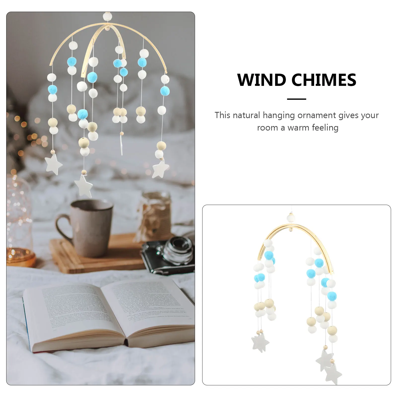 Wooden Bed Bell Wind Chime Children Room Hangings Home Decor Chimes Wall Bead Pendant Kids Photography Props Beads
Wooden Bed Bell Wind Chime Children Room Hangings Home Decor Chimes Wall Bead Pendant Kids Photography Props Beads