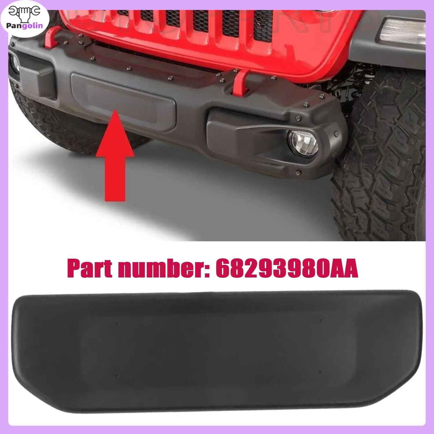 1pc New Front Steel Bumper Close Out Panel Trim 68293980AA For Jeep Wrangler 2018-2024 Direct Replacement Auto Parts
1pc New Front Steel Bumper Close Out Panel Trim 68293980AA For Jeep Wrangler 2018-2024 Direct Replacement Auto Parts