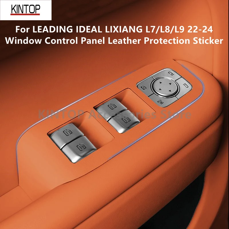 For LEADING IDEAL LIXIANG L7/L8/L9 22-24 Window Control Panel Leather Protection Sticker,Interior Decoration,Modification
For LEADING IDEAL LIXIANG L7/L8/L9 22-24 Window Control Panel Leather Protection Sticker,Interior Decoration,Modification