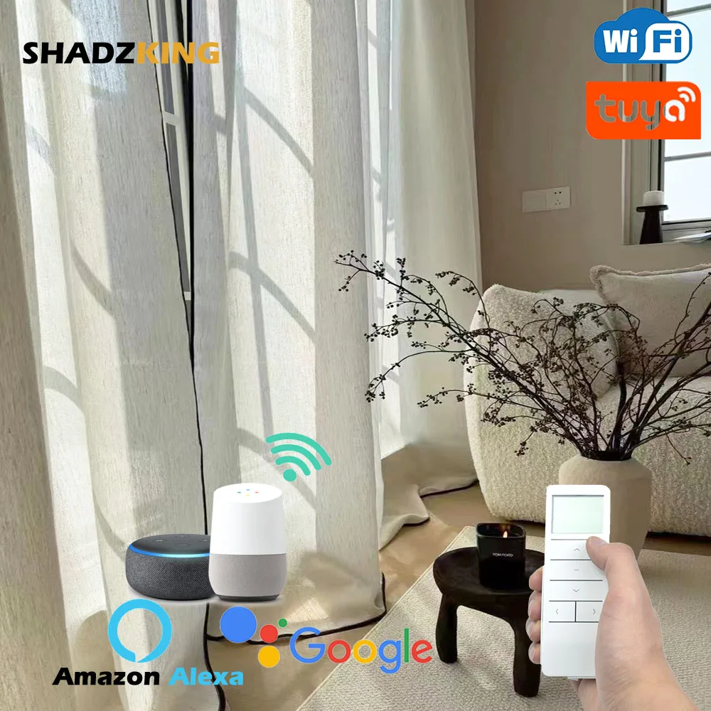 Custom Made Motorized Smart Sheer Curtains for Living Room Faux-Linen Privacy Fabric Google Alexa Compatible
Custom Made Motorized Smart Sheer Curtains for Living Room Faux-Linen Privacy Fabric Google Alexa Compatible