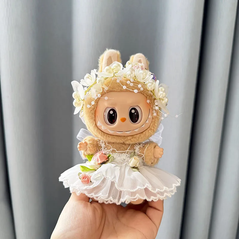 15-17 Cm For Labubu V1 V2 Clothes Outfit For Labubu Sitting Party Wedding Dress Dolls Accessories DIY Cute Decoration
15-17 Cm For Labubu V1 V2 Clothes Outfit For Labubu Sitting Party Wedding Dress Dolls Accessories DIY Cute Decoration