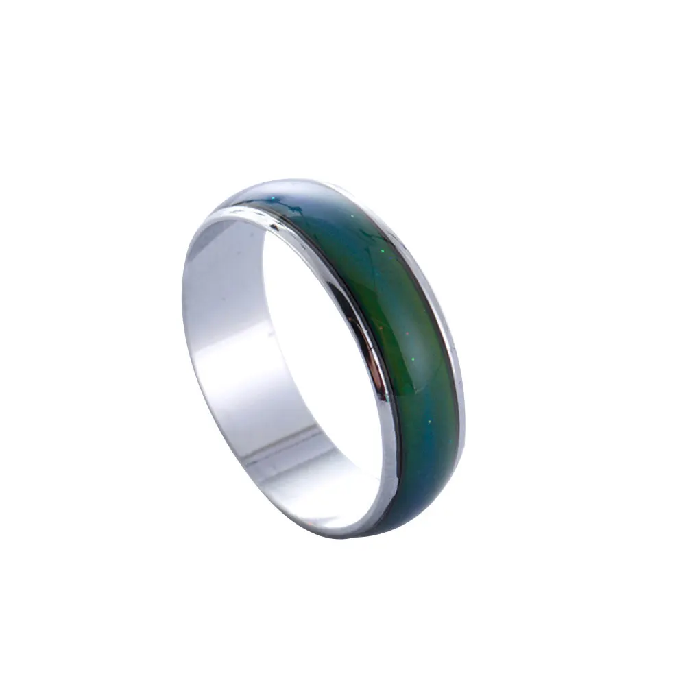 Mood Color Changing Ring Metal Temperature Sensitive Finger Ring Simple Round Durable Fashion Unique Gift For Birthday Festival 
Mood Color Changing Ring Metal Temperature Sensitive Finger Ring Simple Round Durable Fashion Unique Gift For Birthday Festival