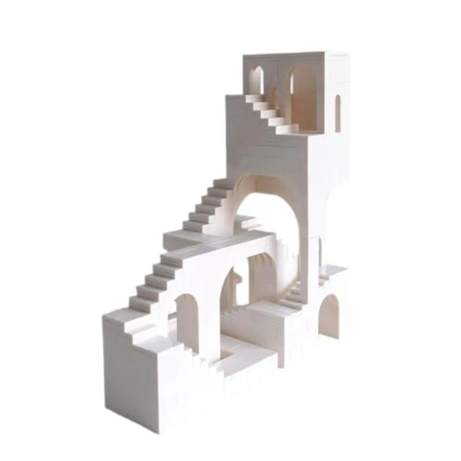 Белый конструктор-замок: архитектурные блоки для взрослых
Белый конструктор-замок: архитектурные блоки для взрослых