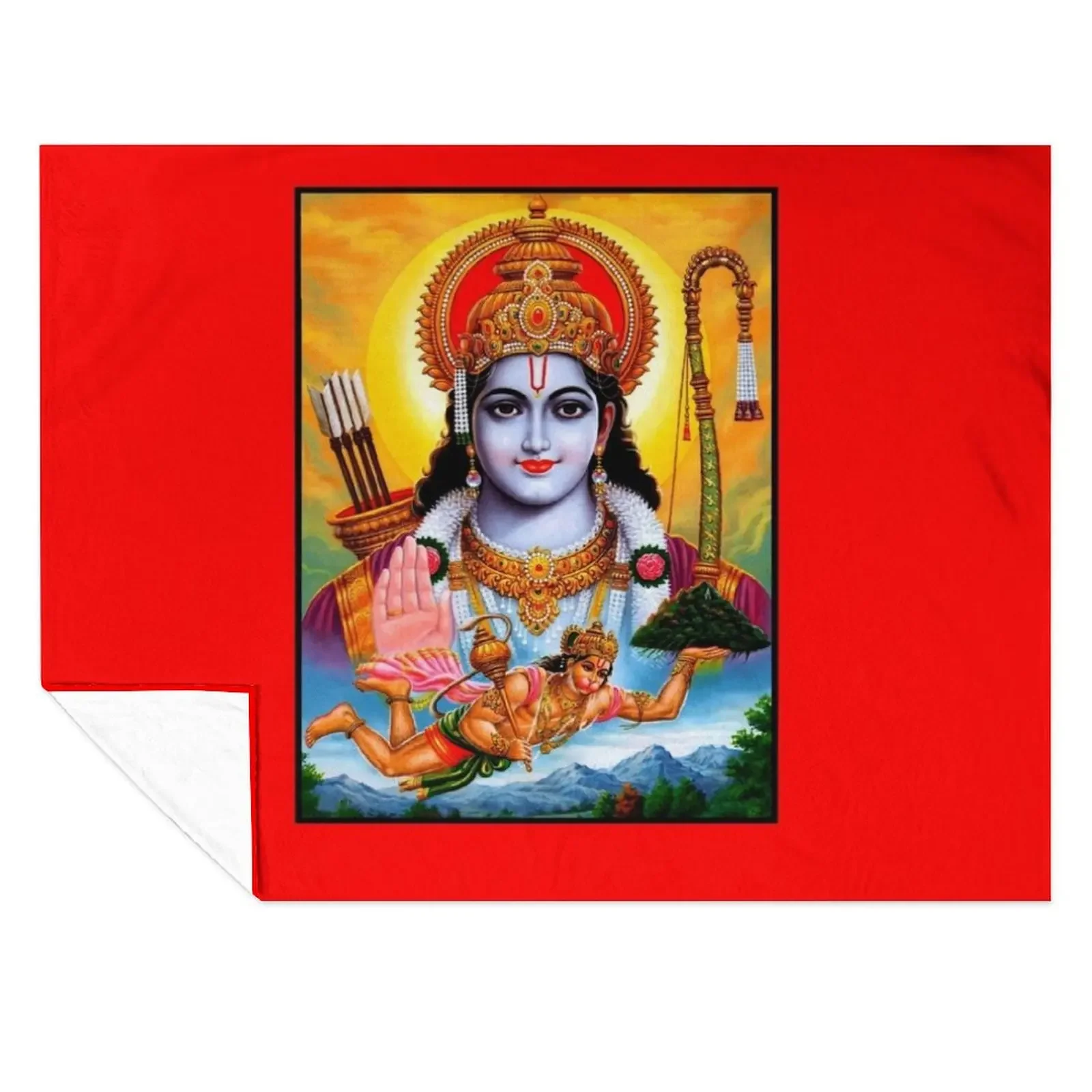 Hindu Lord Rama Goddess Print Throw Blanket valentine gift ideas Bed linens manga Blankets For Sofas Blankets
Hindu Lord Rama Goddess Print Throw Blanket valentine gift ideas Bed linens manga Blankets For Sofas Blankets