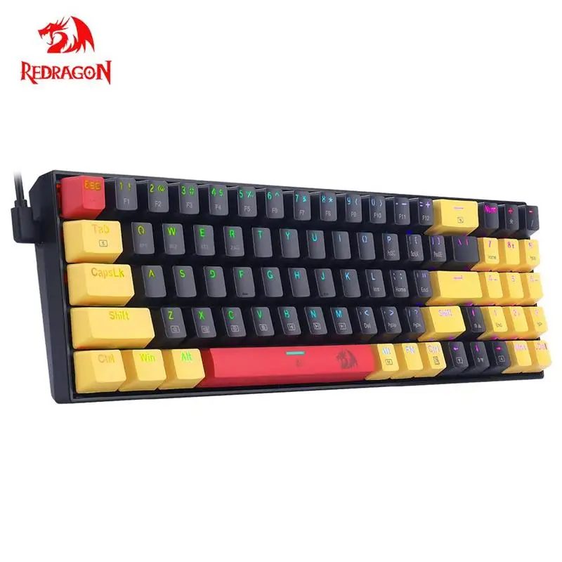 REDRAGON K688 Pro RGB USB Mechanical Gaming Keyboard Support Bluetooth wireless 2.4G 3 mode Gamer 78 Keys for Computer PC Laptop
REDRAGON K688 Pro RGB USB Mechanical Gaming Keyboard Support Bluetooth wireless 2.4G 3 mode Gamer 78 Keys for Computer PC Laptop