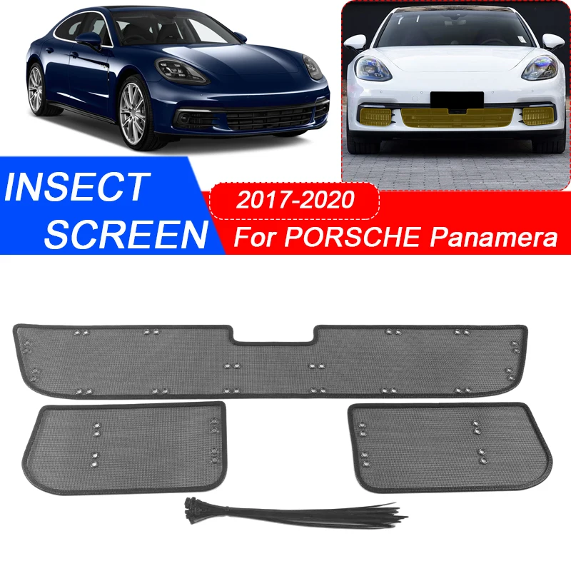 4 шт. для PORSCHE Panamera 971 G2 2017-2020 защита от насекомых на воздухозаборник воздушная вставка сетчатый фильтр для решетки вентиляции гоночного гриля
4 шт. для PORSCHE Panamera 971 G2 2017-2020 защита от насекомых на воздухозаборник воздушная вставка сетчатый фильтр для решетки вентиляции гоночного гриля