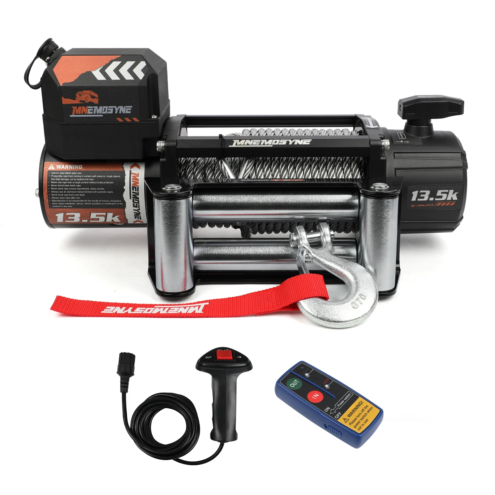 Электрическая лебедка 13500 фунтов, 12 В, стальной трос, песчаный буксирный грузовик, прицеп Jeep 4WD
Электрическая лебедка 13500 фунтов, 12 В, стальной трос, песчаный буксирный грузовик, прицеп Jeep 4WD