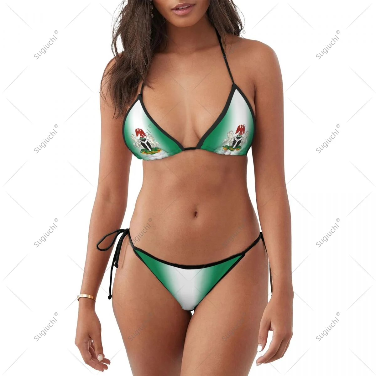 Women Girls Bikini Nigeria Flag Swimsuit Sets Three Point Beachwear Swimming Bathing Beach Party Suits Sexy Mujer
Women Girls Bikini Nigeria Flag Swimsuit Sets Three Point Beachwear Swimming Bathing Beach Party Suits Sexy Mujer