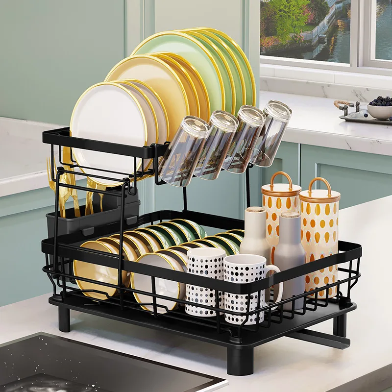 Kitchen Dish Rack Drain Rack Multifunctional Kitchen Shelf Storage Rack Dish Rack Dry Drain
Kitchen Dish Rack Drain Rack Multifunctional Kitchen Shelf Storage Rack Dish Rack Dry Drain
