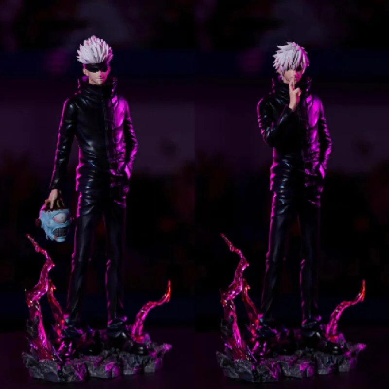 Фигурки аниме Jujutsu Kaisen Satoru Gojo, фигурка 2 головы, 2 руки, фигурка, коллекция статуй, украшение, модель, рождественские подарки
Фигурки аниме Jujutsu Kaisen Satoru Gojo, фигурка 2 головы, 2 руки, фигурка, коллекция статуй, украшение, модель, рождественские подарки