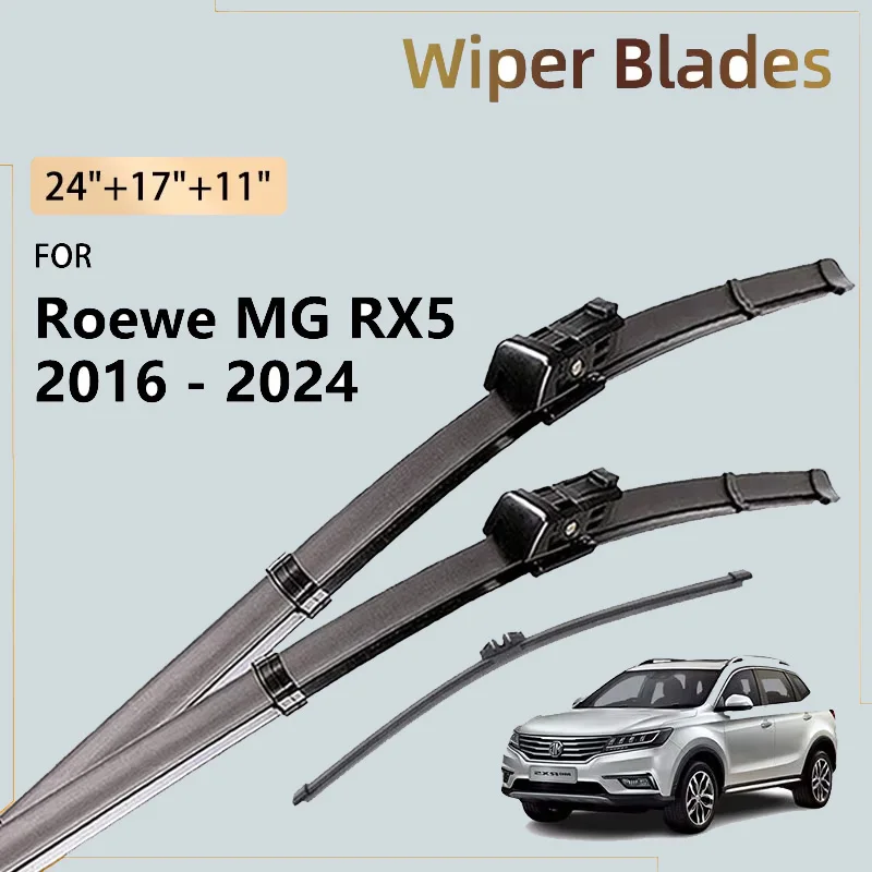 3x Front Rear Wiper Blades For Roewe eRX5 MG RX5 Max Plus 2024 2023 2022 2021 2020 2019 2018 2017 2016 Accessorie Window Brushes
3x Front Rear Wiper Blades For Roewe eRX5 MG RX5 Max Plus 2024 2023 2022 2021 2020 2019 2018 2017 2016 Accessorie Window Brushes