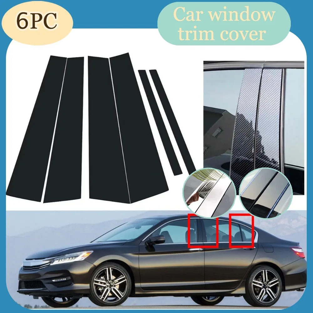 Silver Carbon Glossy Pillar Posts Fit For Honda Accord Sedan 2013 2014 2015 2016 2017 Door Trim Window Decoration Sticker Cover
Silver Carbon Glossy Pillar Posts Fit For Honda Accord Sedan 2013 2014 2015 2016 2017 Door Trim Window Decoration Sticker Cover