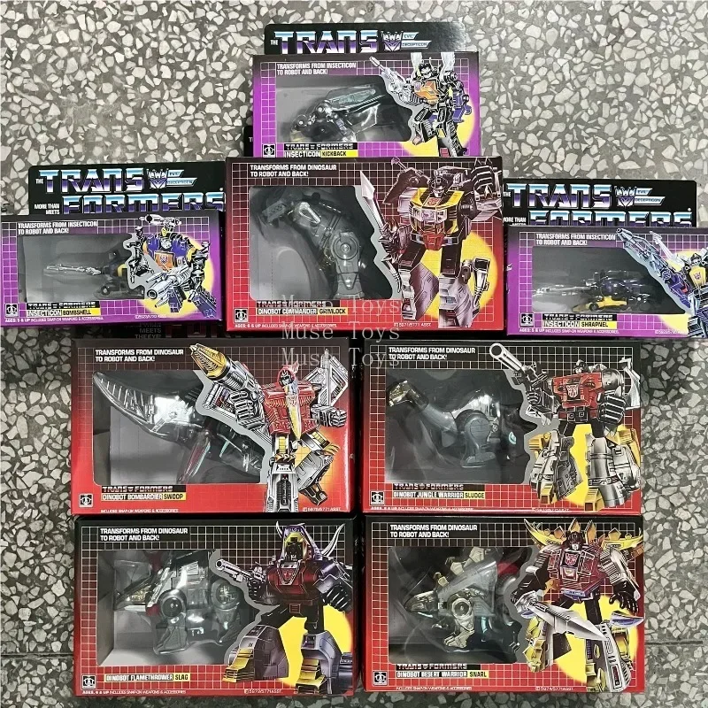 Transformetion G1 Reissue KO Dinobots Set Grimlock Snarl Swoop Sludge Kickback Bombshell Фигурка Игрушка Подарочная Коллекция
Transformetion G1 Reissue KO Dinobots Set Grimlock Snarl Swoop Sludge Kickback Bombshell Фигурка Игрушка Подарочная Коллекция